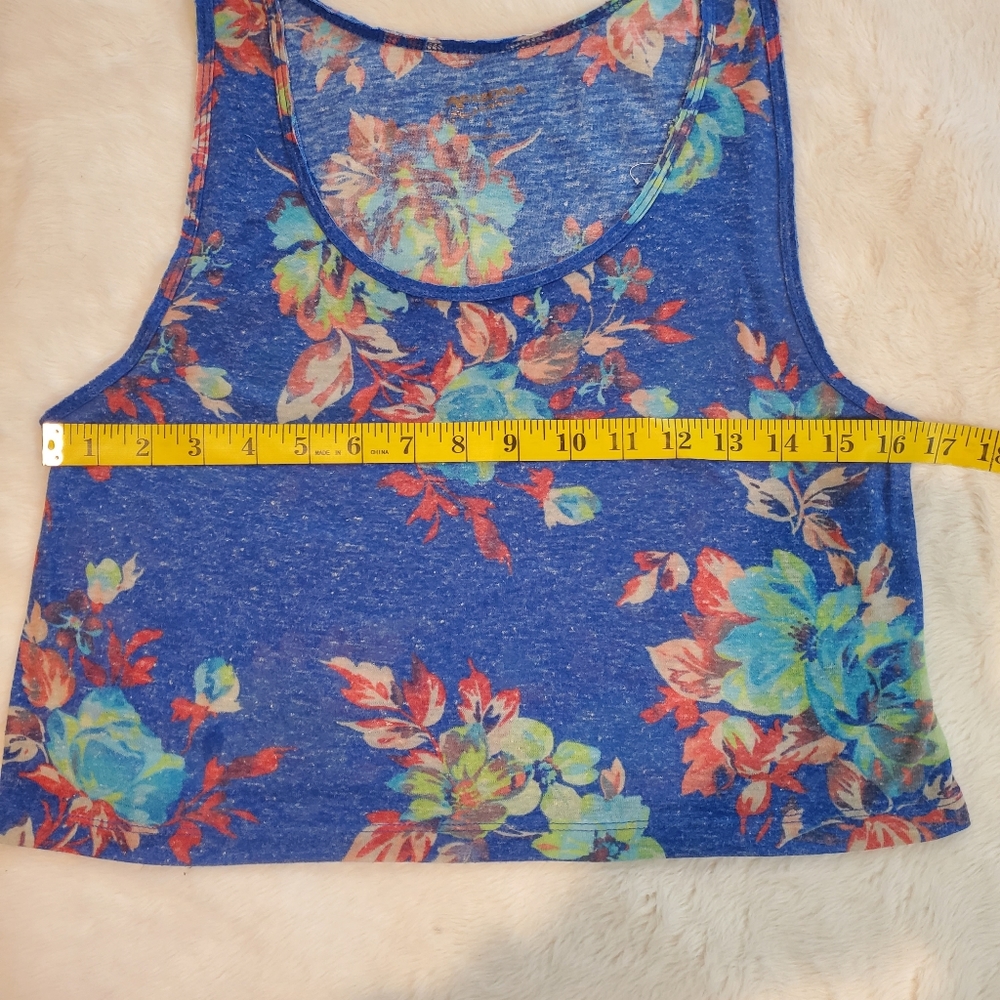 Arizona Jeans Floral Crop Top - Picture 3 of 8